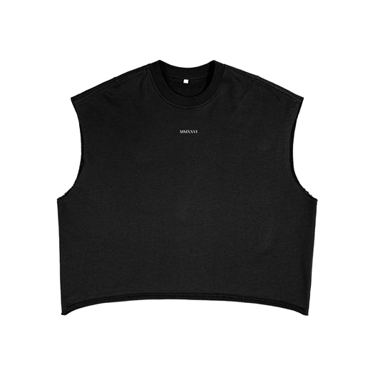 The Halo French Terry Boxy Tank